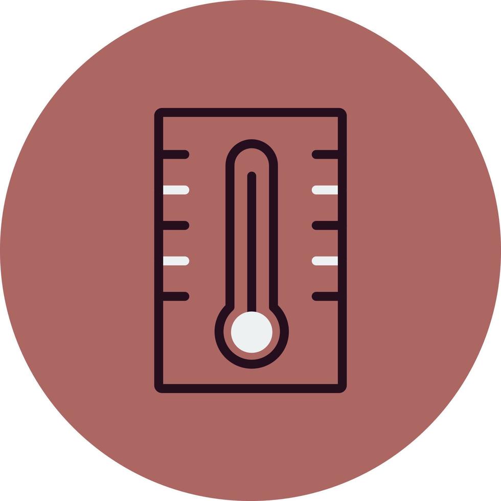 thermometer vector pictogram