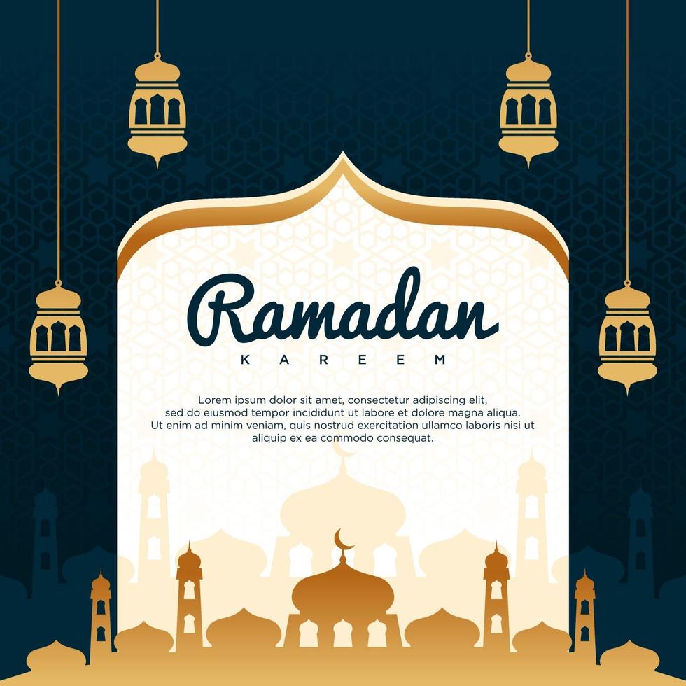 ramadan kareem vector achtergrond