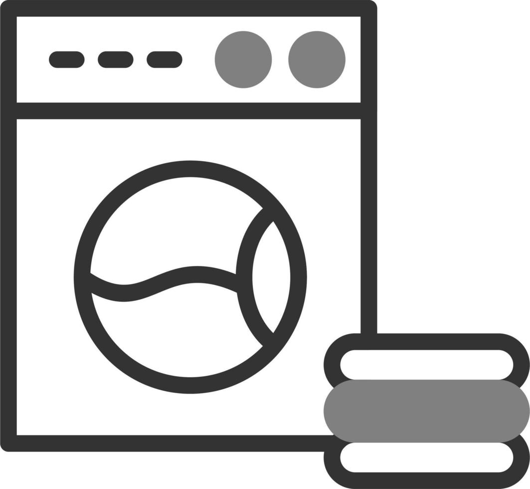 het wassen kleren vector icoon