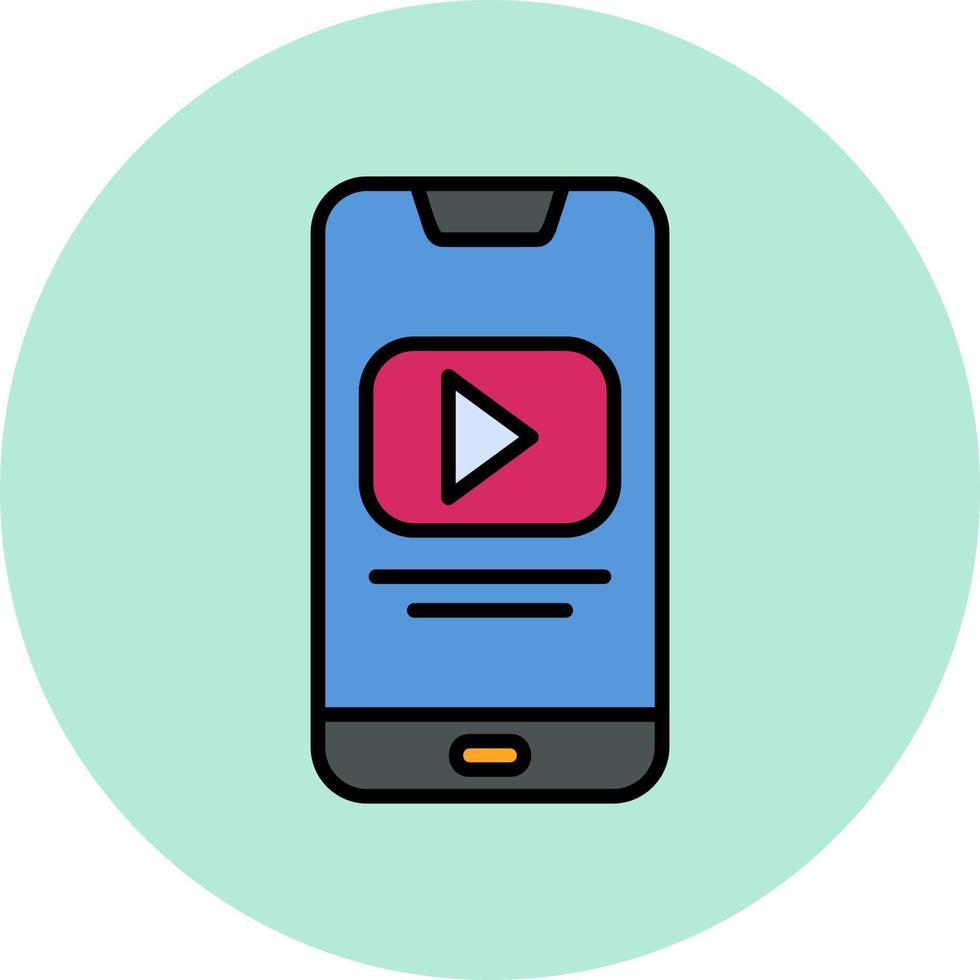 speel video vector pictogram