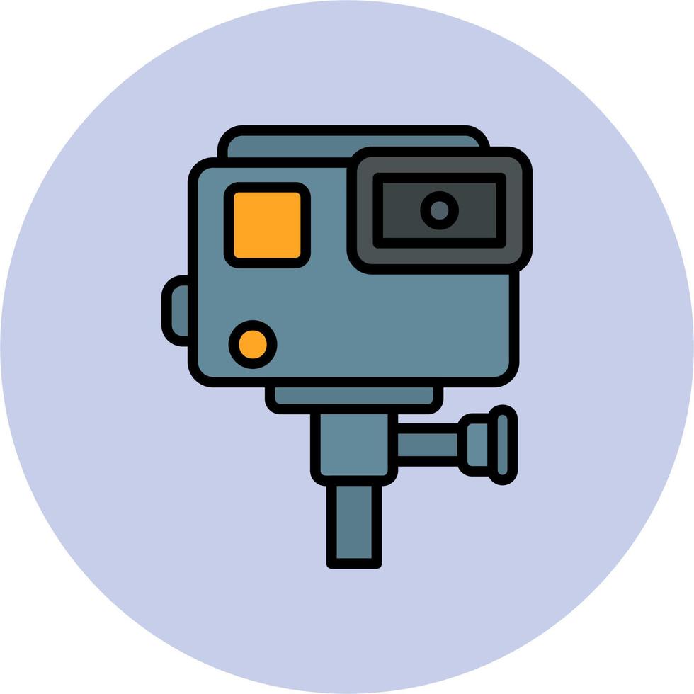 actie camera vector icoon