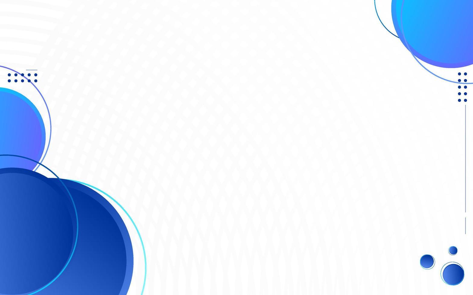 modern bedrijf wit achtergrond met lijn naadloos patroon en blauw cirkel vector