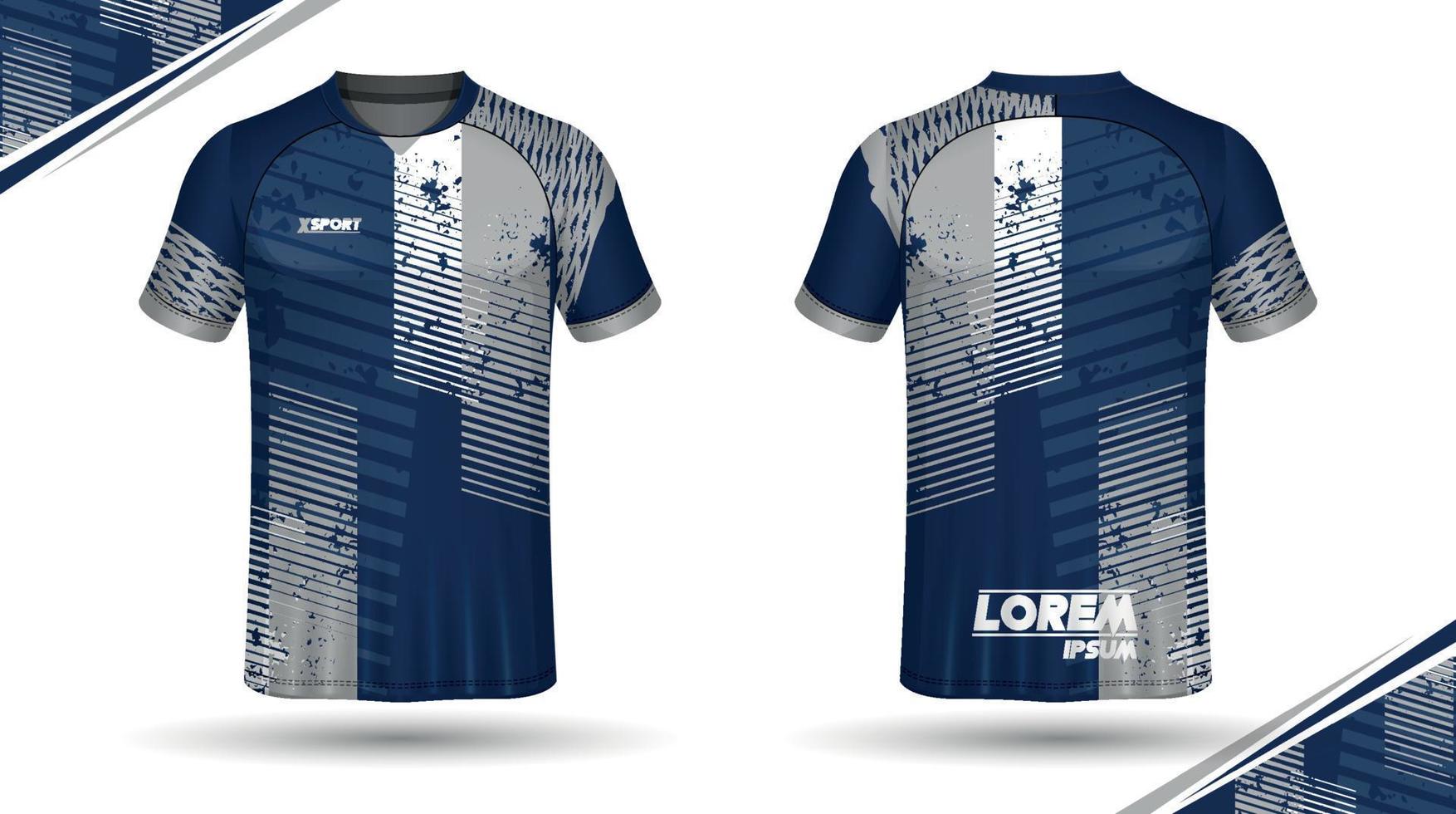 voetbal Jersey ontwerp voor sublimatie, sport t overhemd ontwerp vector