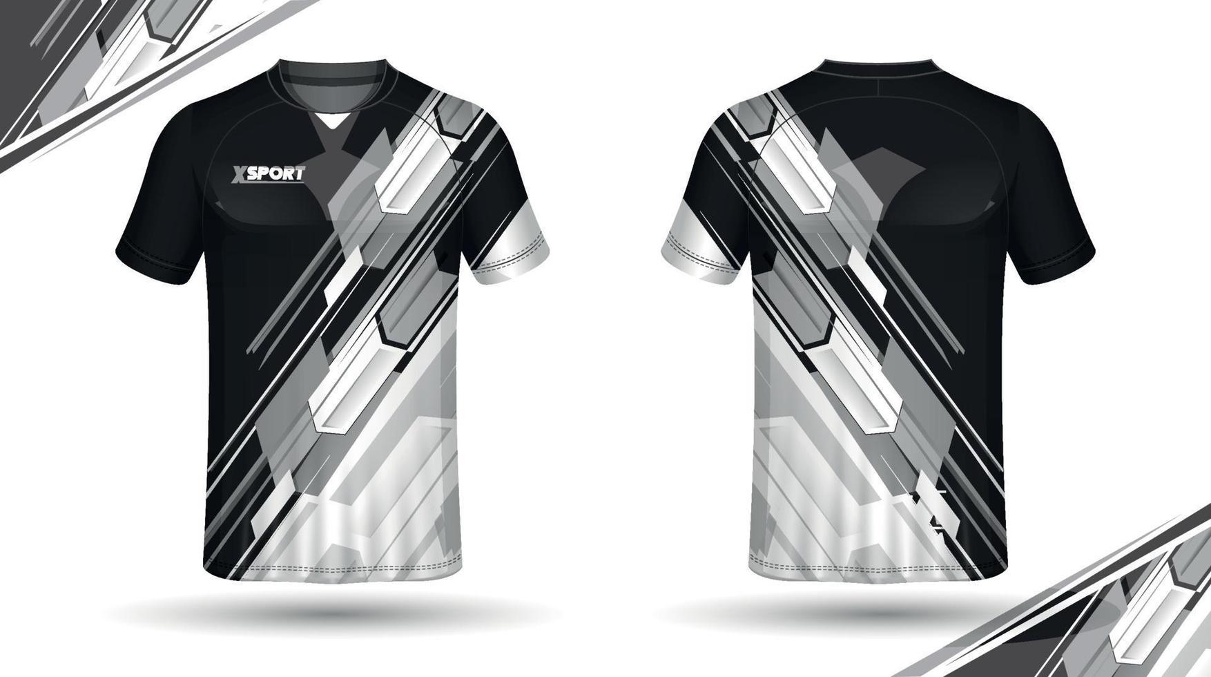 voetbal Jersey ontwerp voor sublimatie, sport t overhemd ontwerp vector