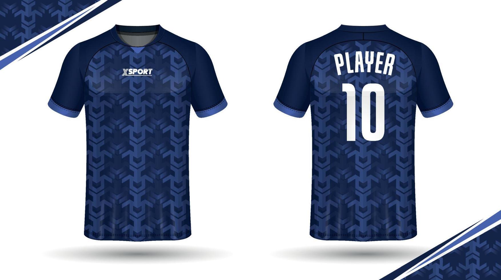 voetbal Jersey ontwerp voor sublimatie, sport t overhemd ontwerp vector