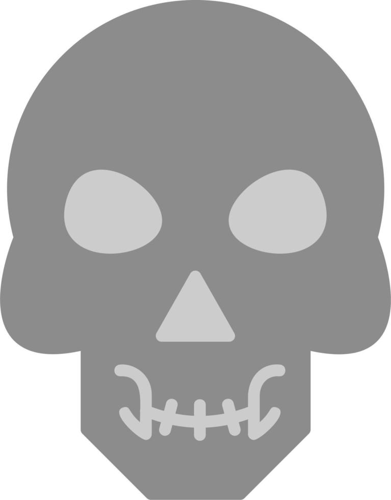 schedel vector pictogram