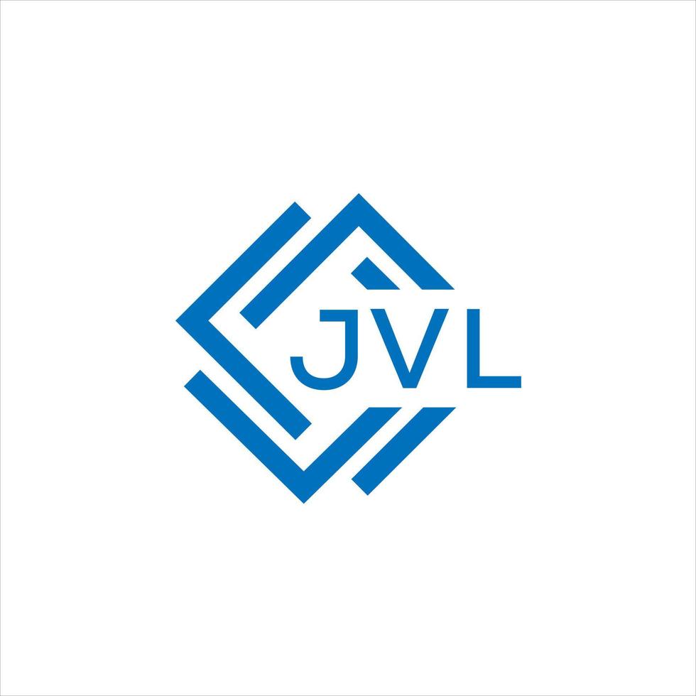 jvl brief logo ontwerp Aan wit achtergrond. jvl creatief cirkel brief logo concept. jvl brief ontwerp. vector