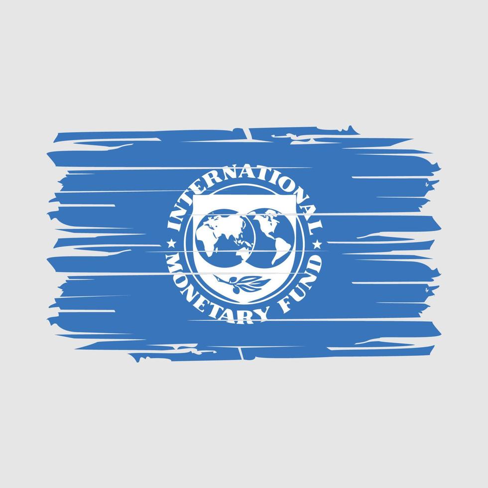 imf vlag borstel vector