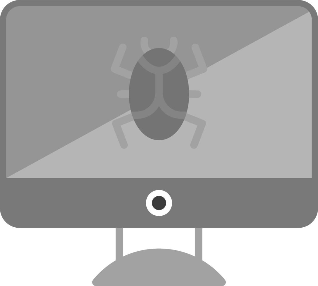 virus detective vector icoon