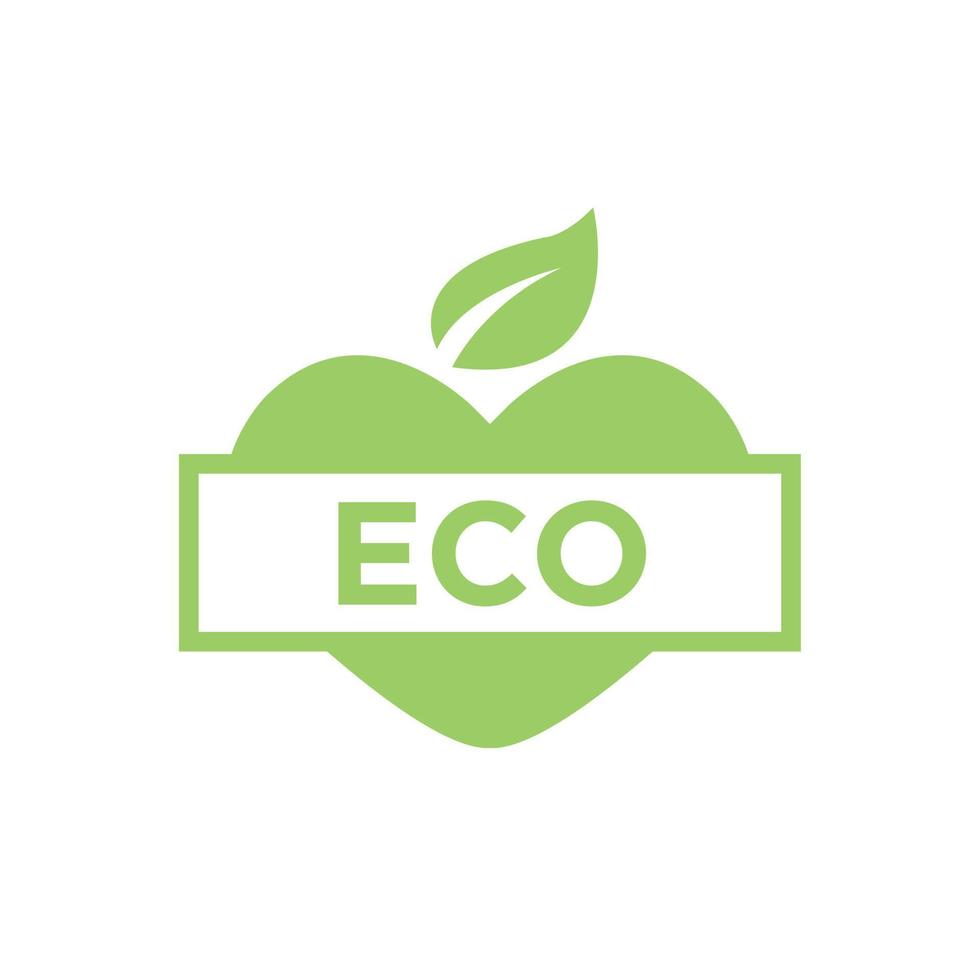 eco vector logo ontwerp