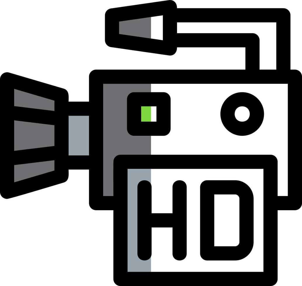 hd film vector icoon ontwerp