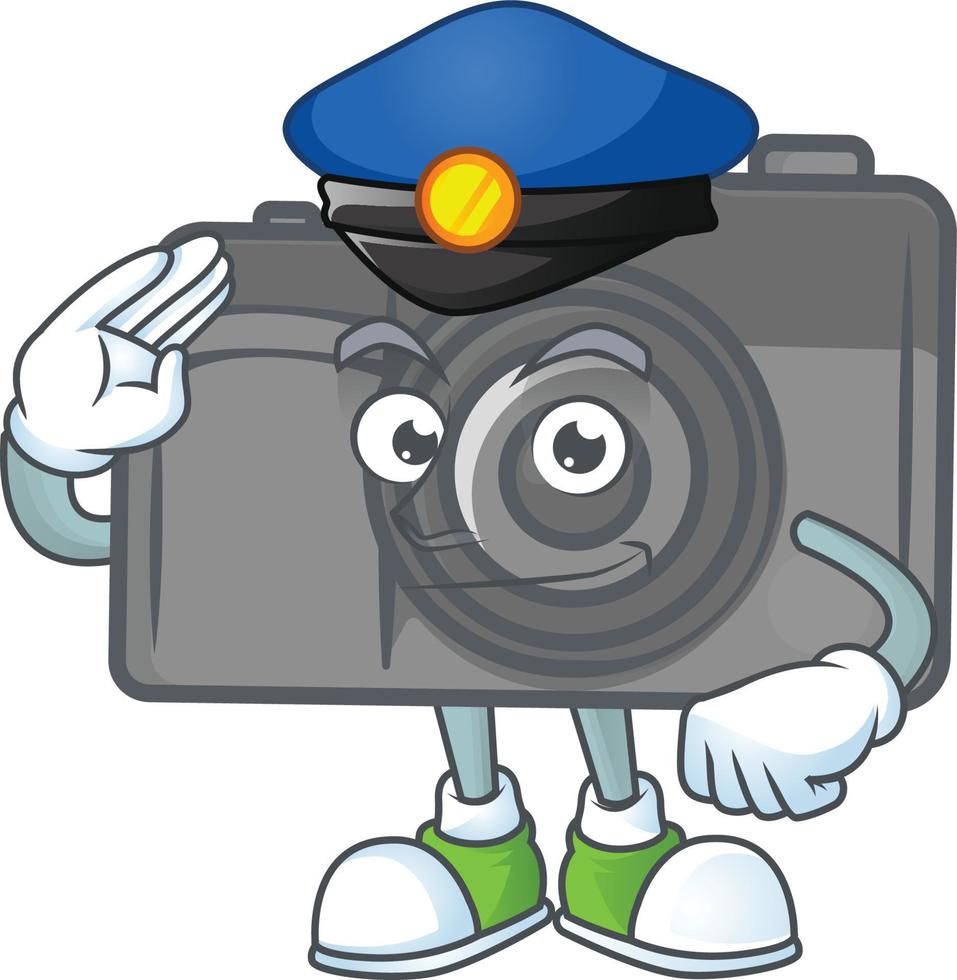 digitaal camera mascotte icoon ontwerp vector