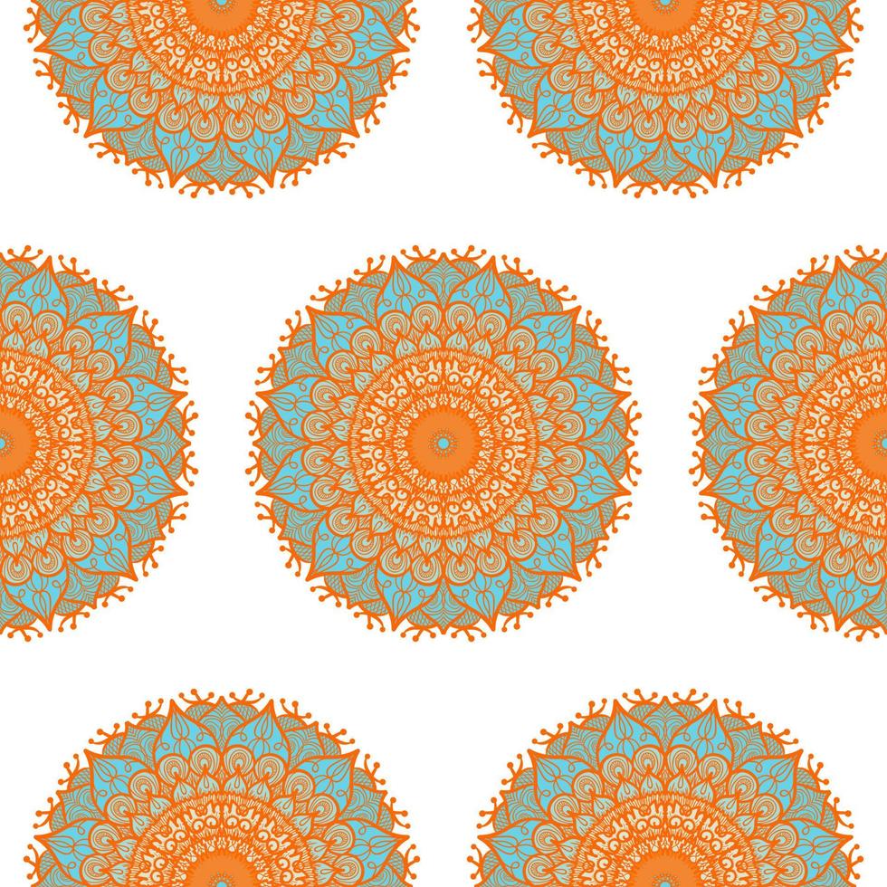 mandala naadloze patroon vector