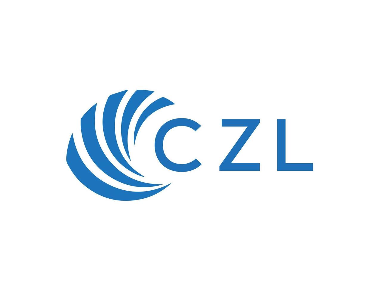 czl brief logo ontwerp Aan wit achtergrond. czl creatief cirkel brief logo concept. czl brief ontwerp. vector