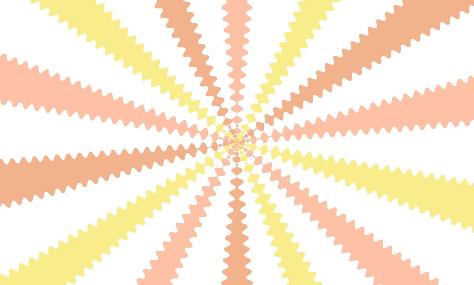 roze en geel wijnoogst achtergrond met lijnen vector