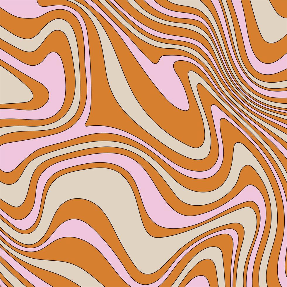 roze oranje abstract golvend achtergrond patroon.eps vector