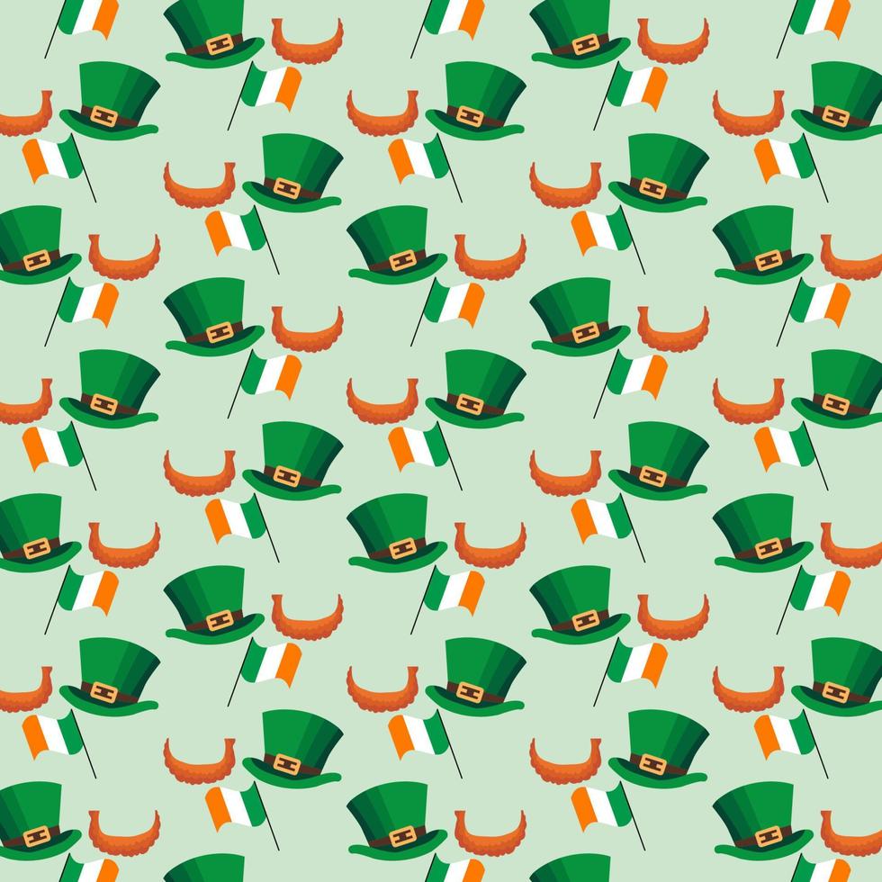 st Patrick dag patroon vector