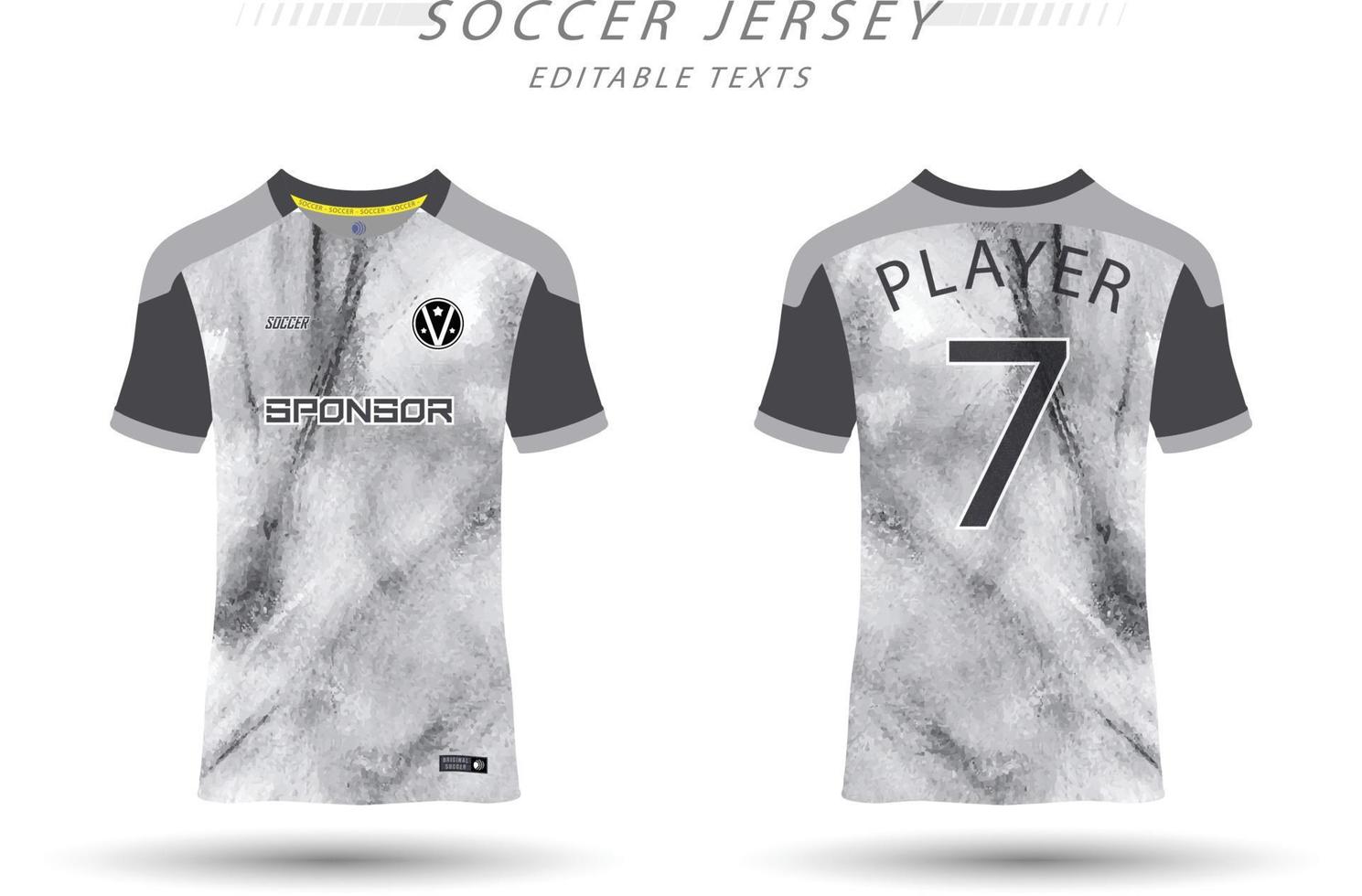 het beste vector voetbal Jersey sjabloon sport t overhemd ontwerp