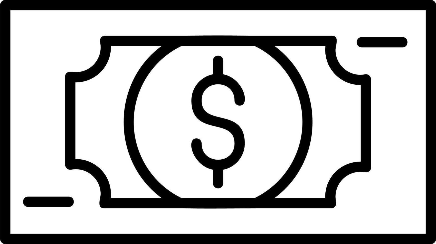 geld vector pictogram