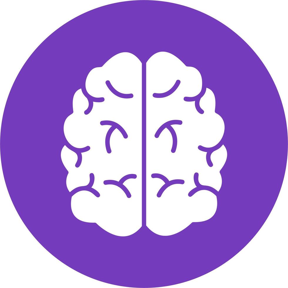 hersenen vector pictogram