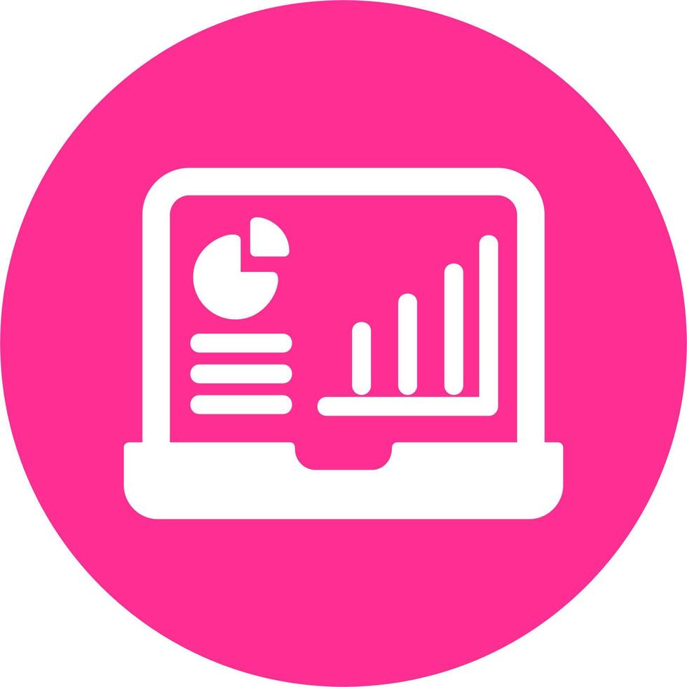 analyse vector pictogram