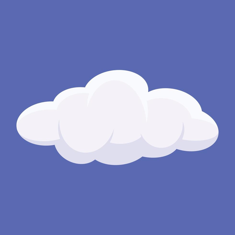 trendy cloudconcepten vector