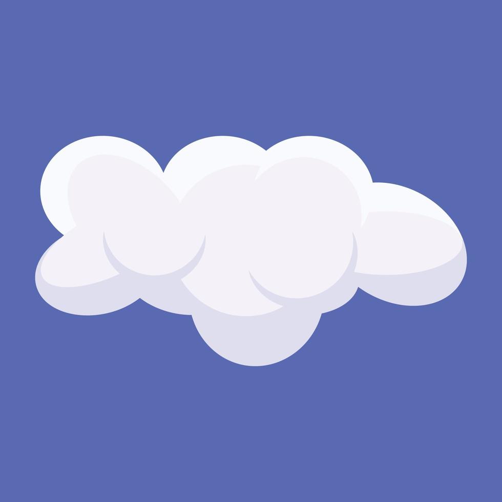 trendy cloudconcepten vector