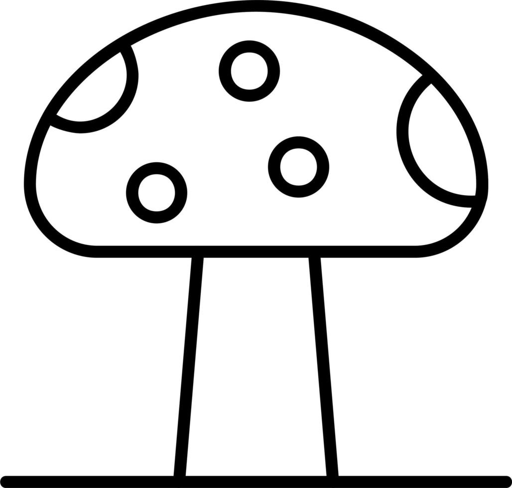 paddestoel vector pictogram