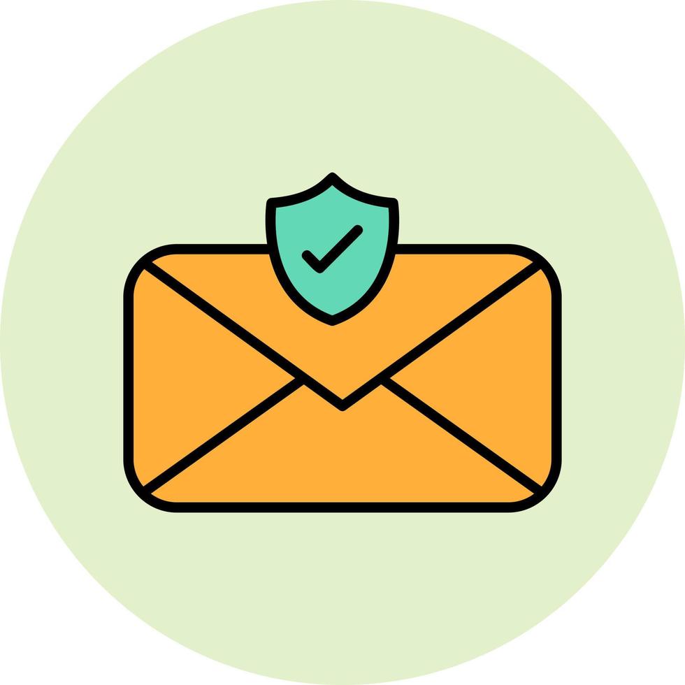 e-mail geleverd vector icoon