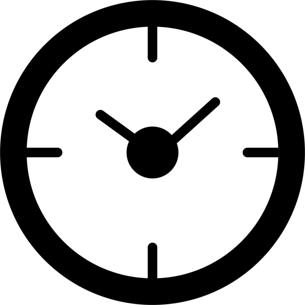 klok vector pictogram