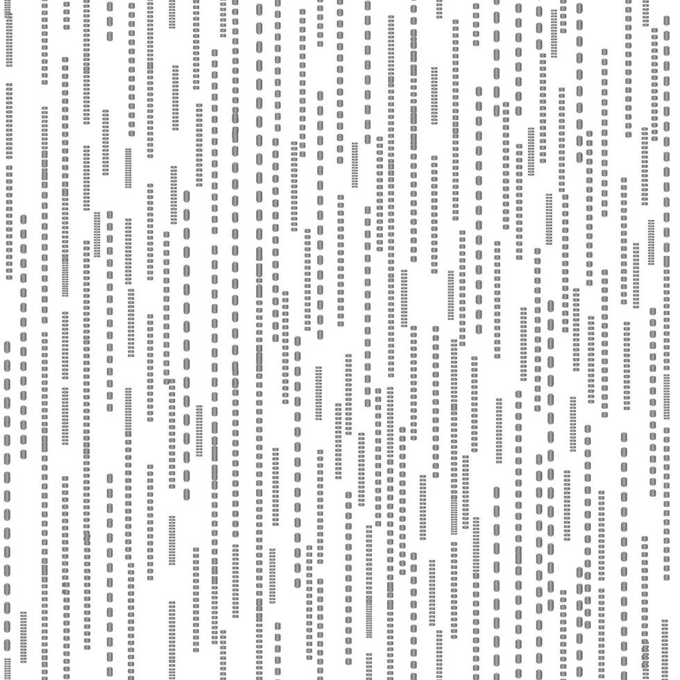 abstract lijn punt naadloos wit patroon. gestript tegel structuur vector