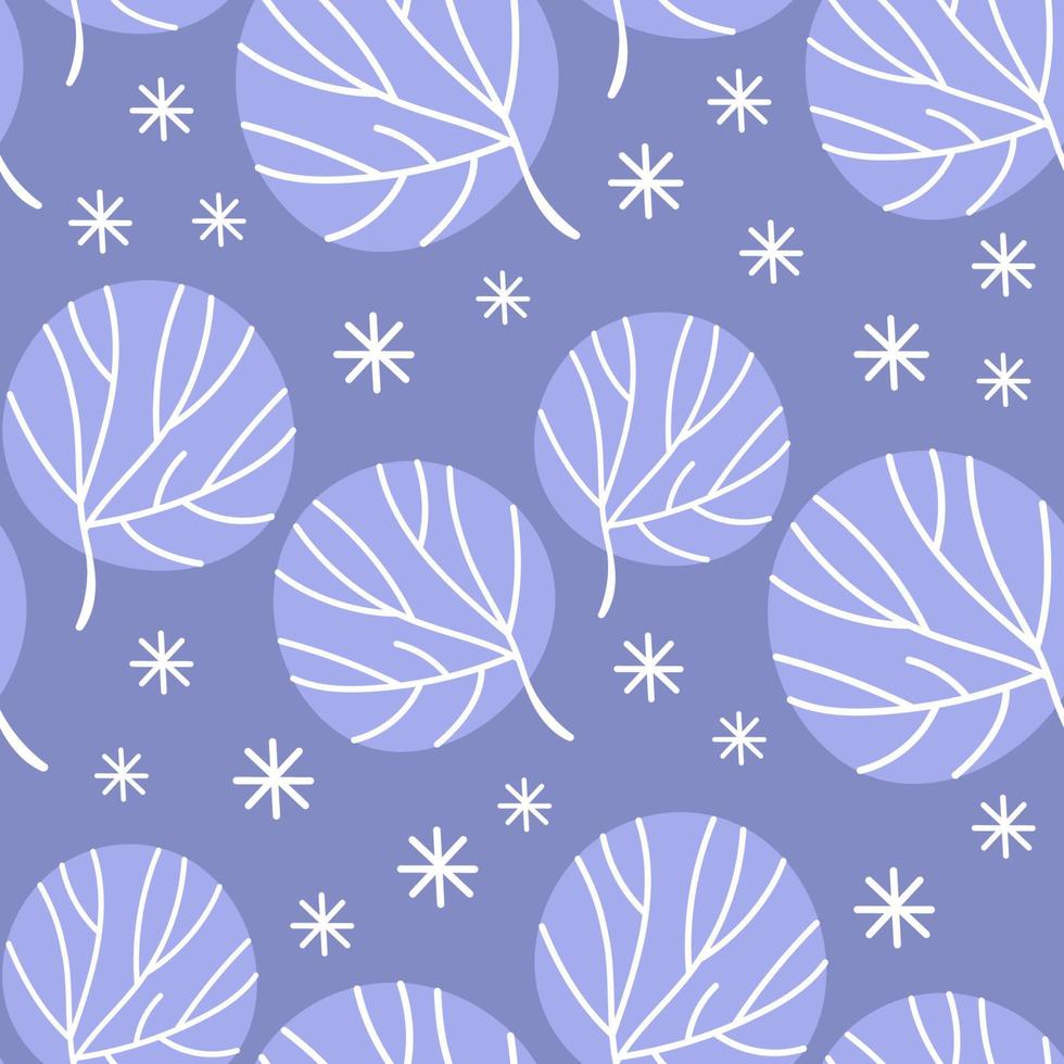 Alaska schetsen winter naadloos patroon vector illustratie