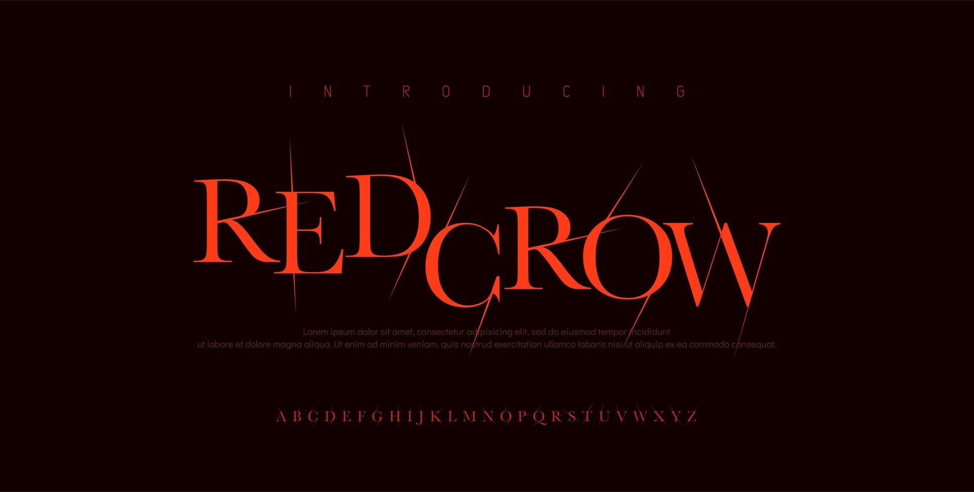 horror enge film alfabet lettertype. typografie gebroken ontwerp voor lettertypen voor halloween-logospel. vector illustratie
