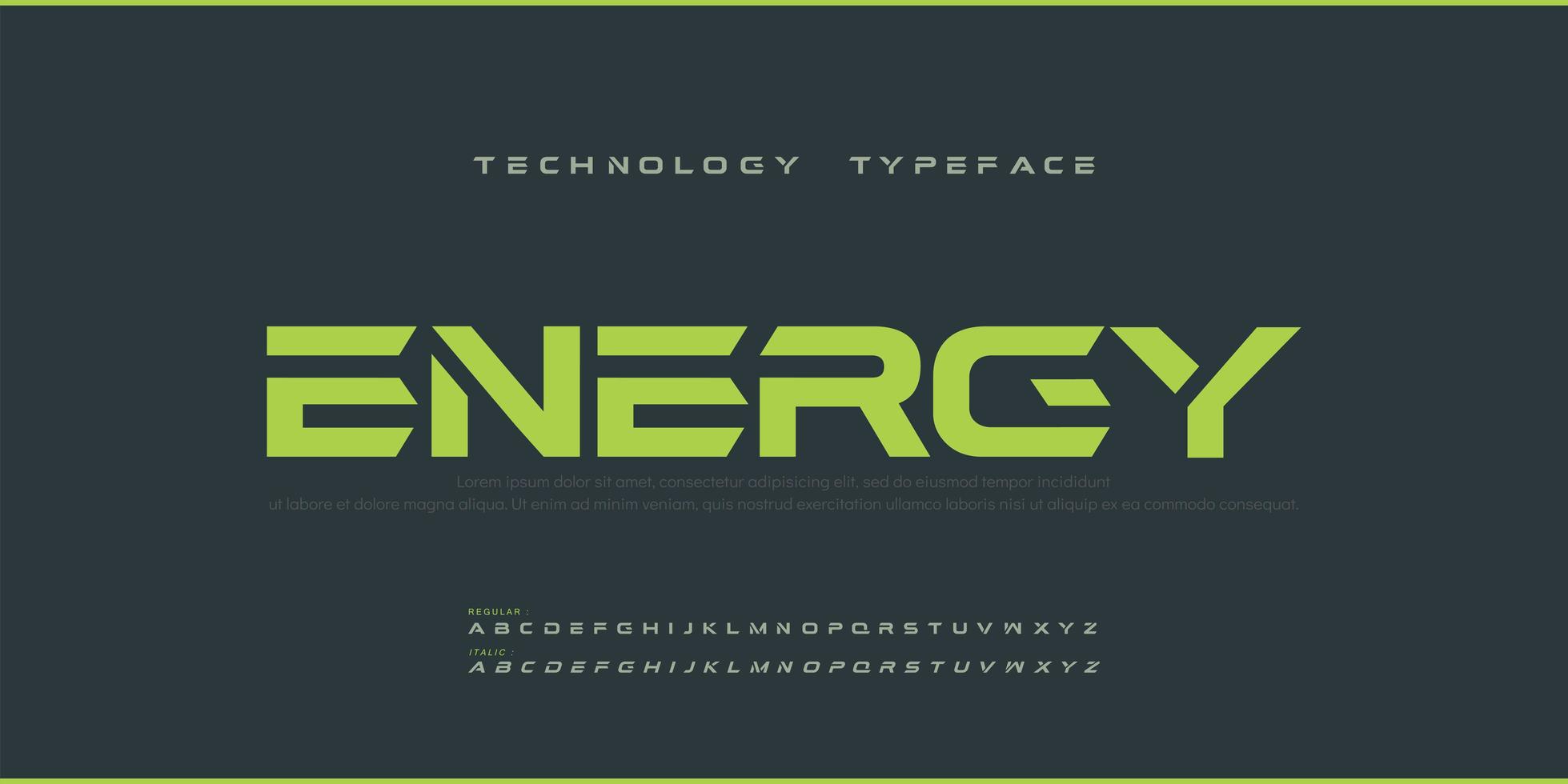 sport modern toekomstig vet lettertype. typografie stedelijke reguliere en cursieve lettertypen voor technologie, digitaal, filmlogo vetgedrukte stijl. vector illustratie