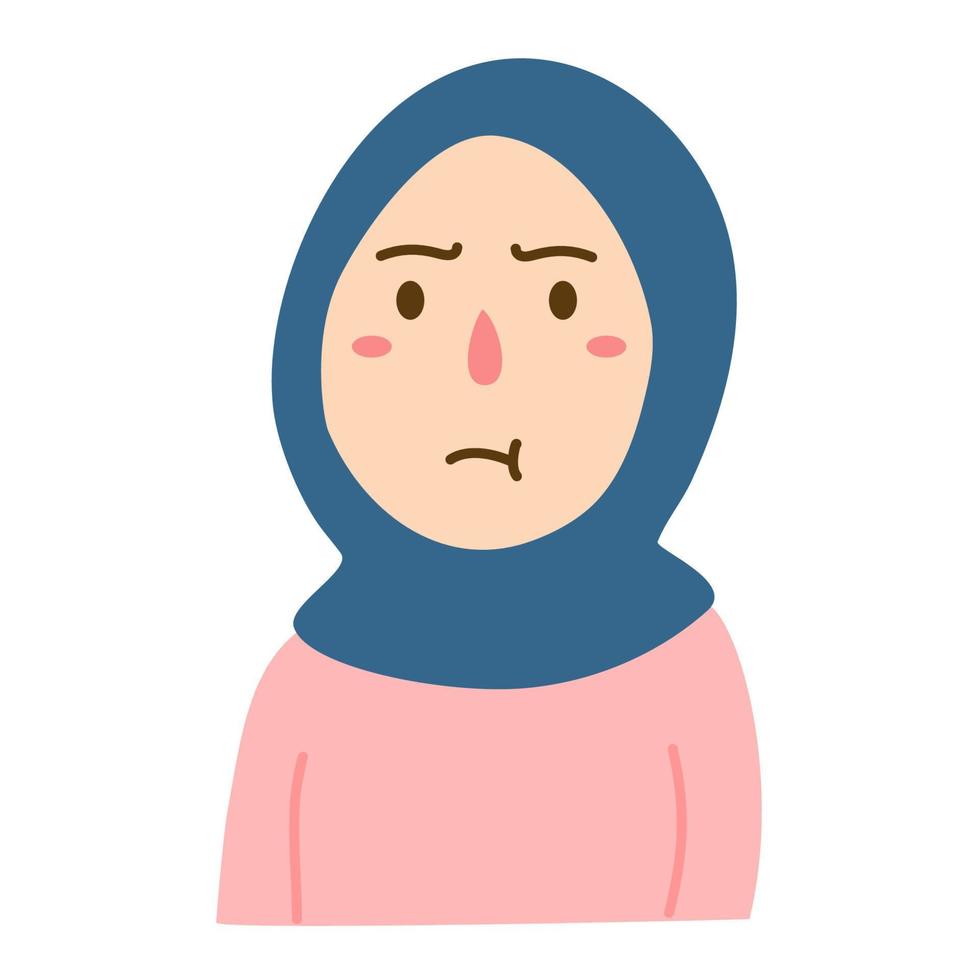 teleurgesteld vrouw concept illustratie vector