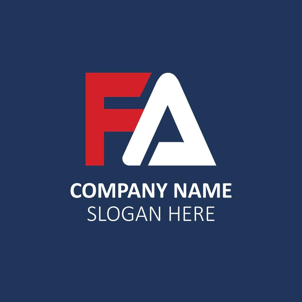 fa brief vector icoon logo