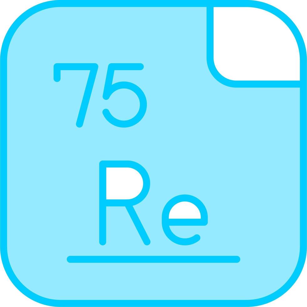 rhenium vector icoon