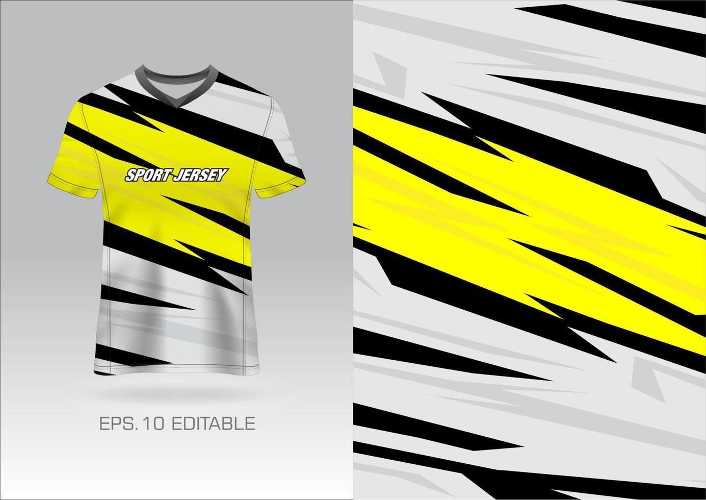 kleding stof textiel ontwerp voor sport t-shirt, voetbal Jersey mockup voor Amerikaans voetbal club. uniform voorkant visie. vector