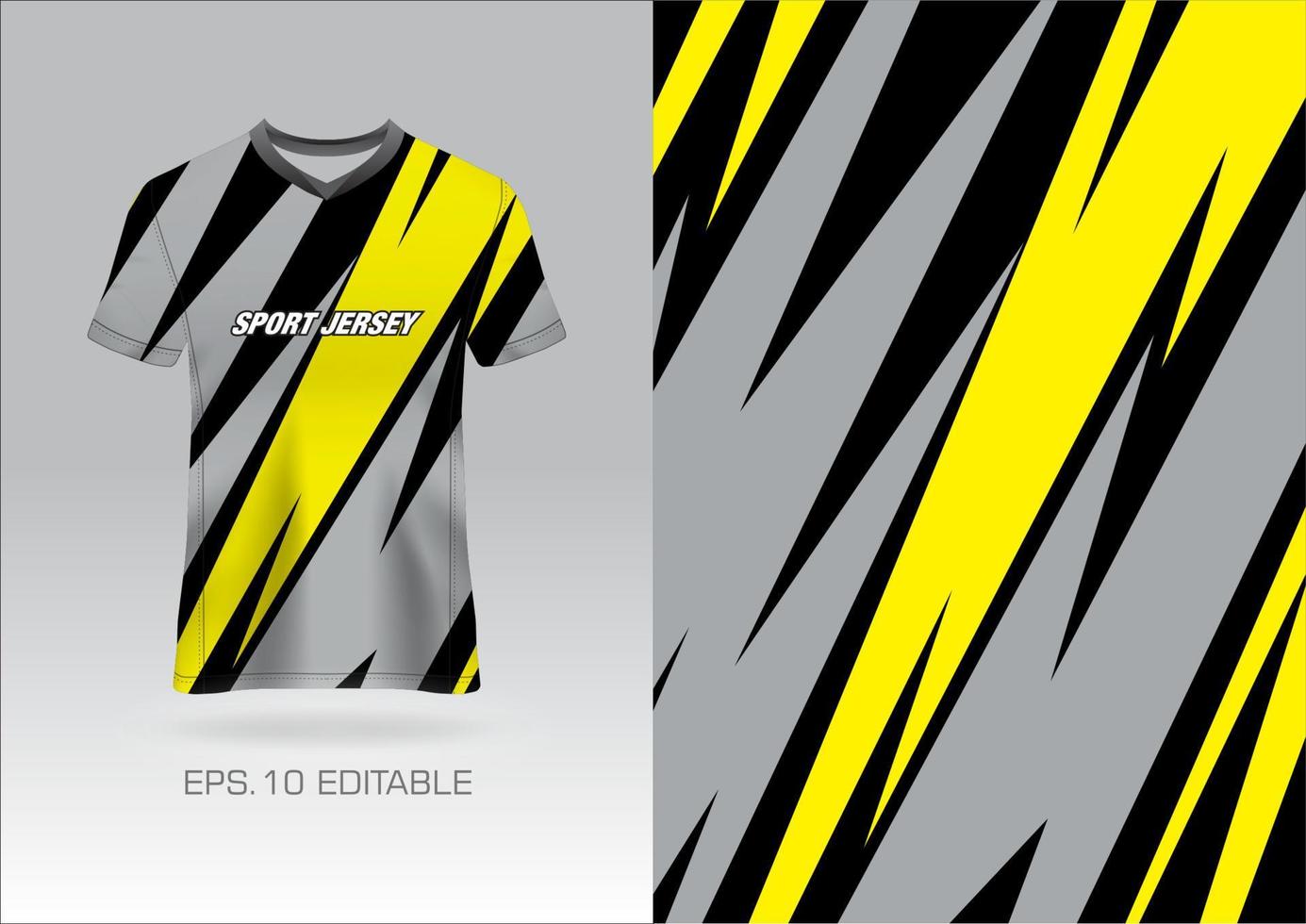 kleding stof textiel ontwerp voor sport t-shirt, voetbal Jersey mockup voor Amerikaans voetbal club. uniform voorkant visie. vector