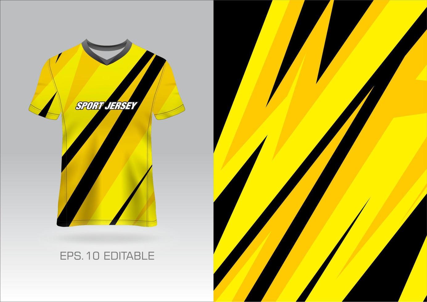 kleding stof textiel ontwerp voor sport t-shirt, voetbal Jersey mockup voor Amerikaans voetbal club. uniform voorkant visie. vector