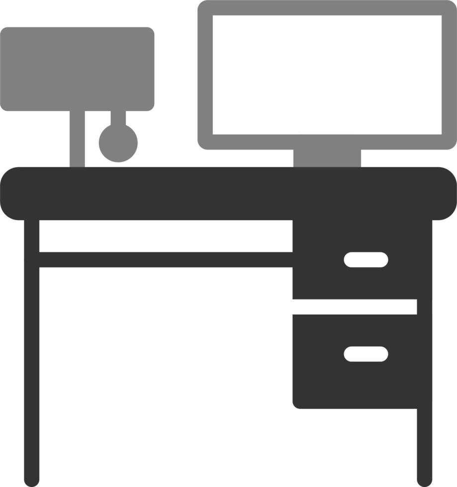 werkruimte vector pictogram