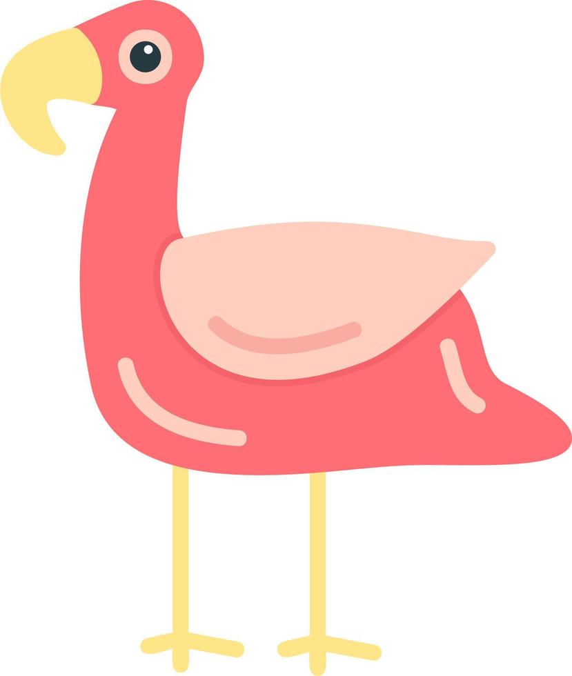 flamingo vector pictogram