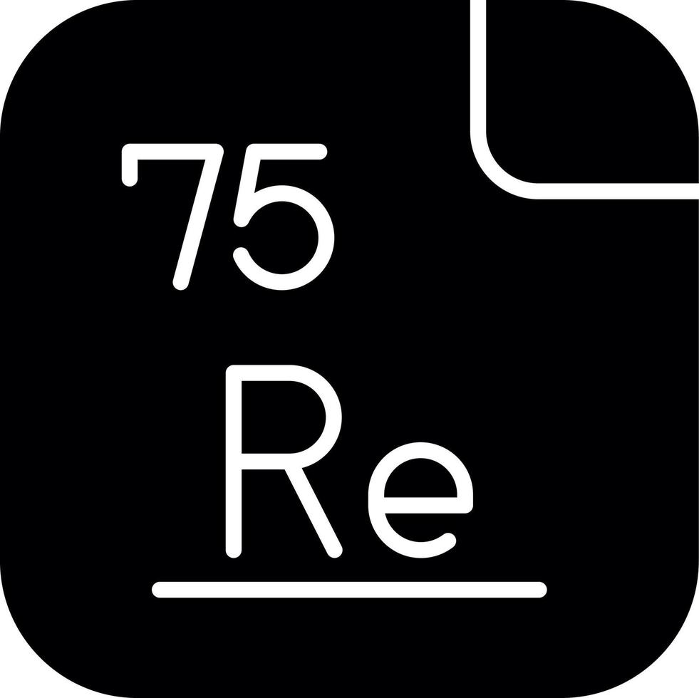 rhenium vector icoon