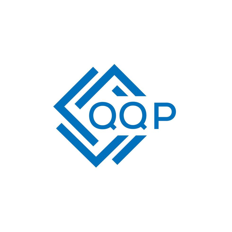 qqp brief logo ontwerp Aan wit achtergrond. qqp creatief cirkel brief logo concept. qqp brief ontwerp. vector