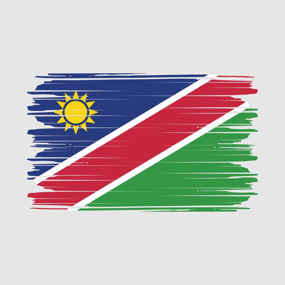 vlag van namibië vector