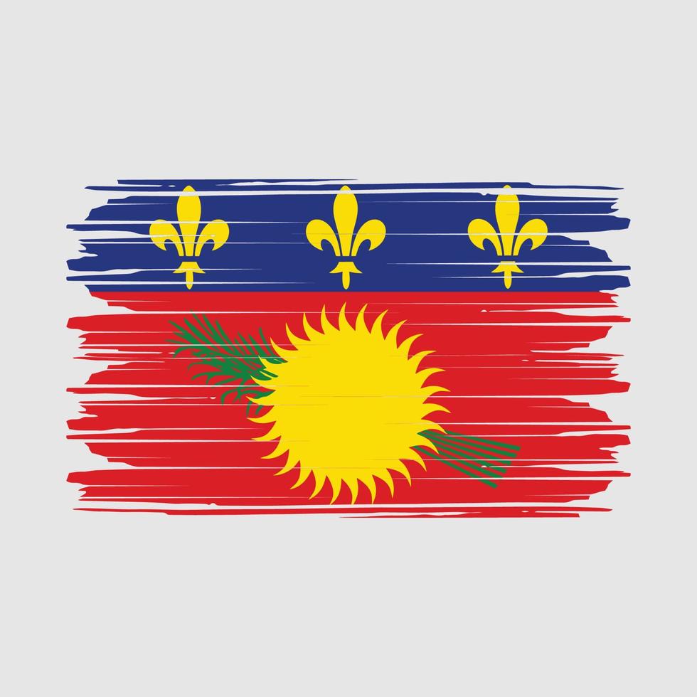 guadeloupe vlag vector