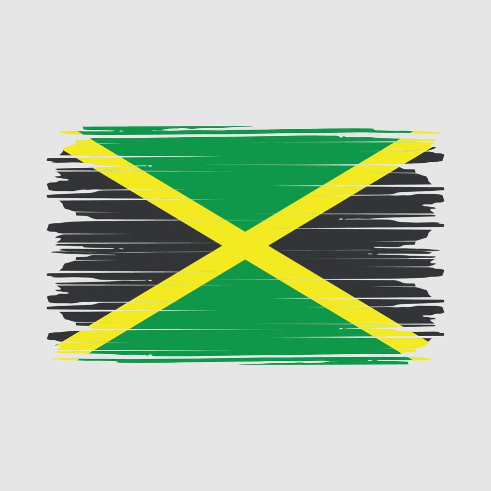 Jamaica vlag vector