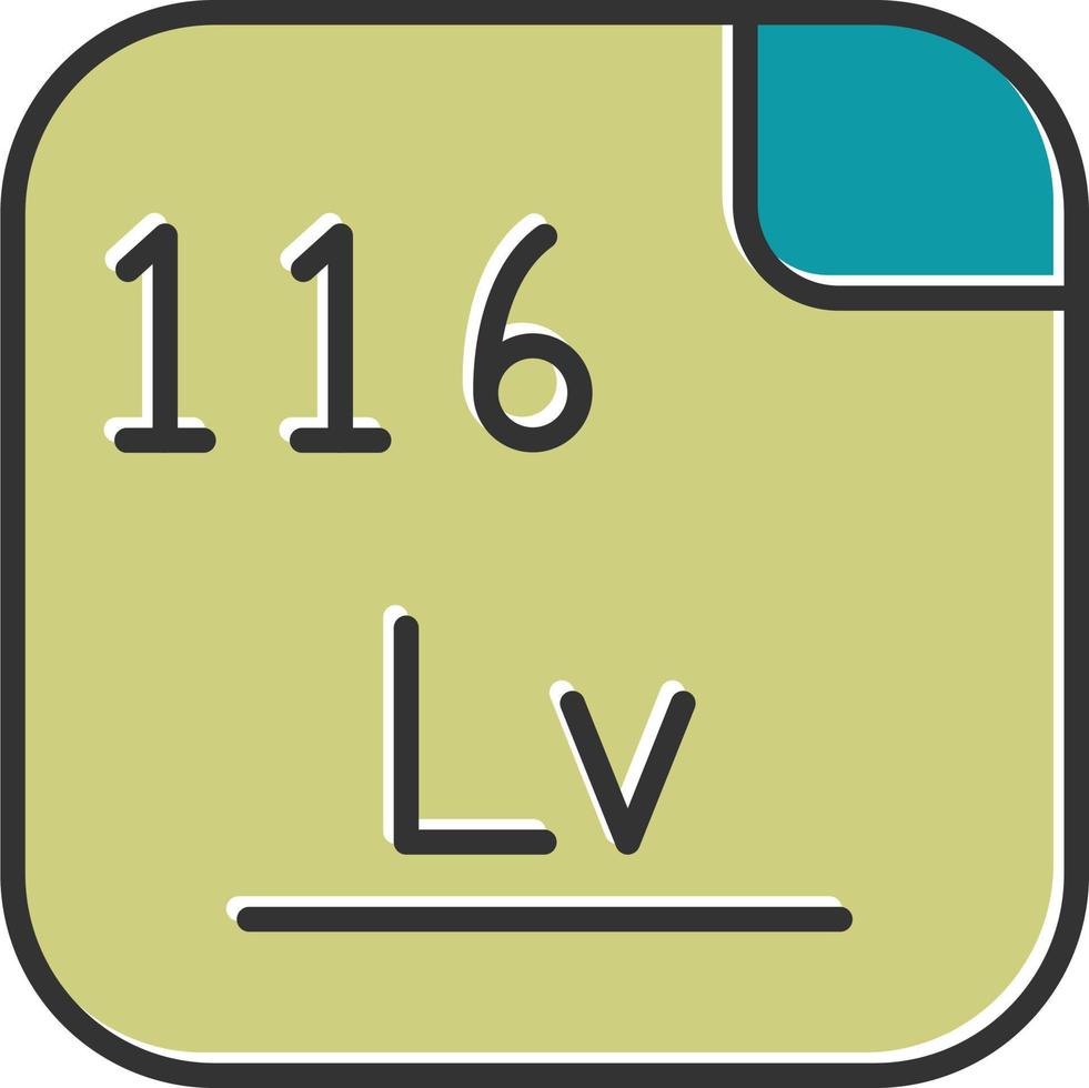 livermorium vector icoon