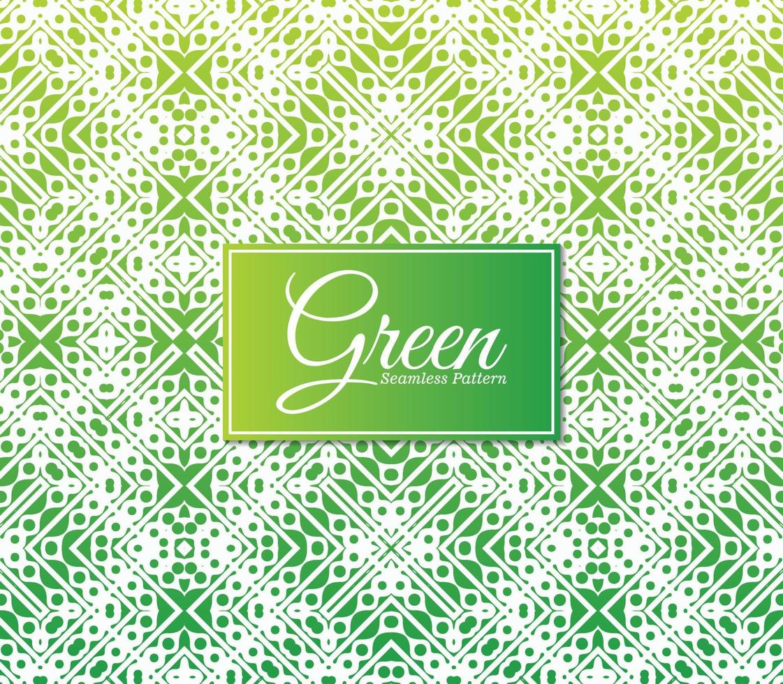 groen abstract geometrisch patroonontwerp vector