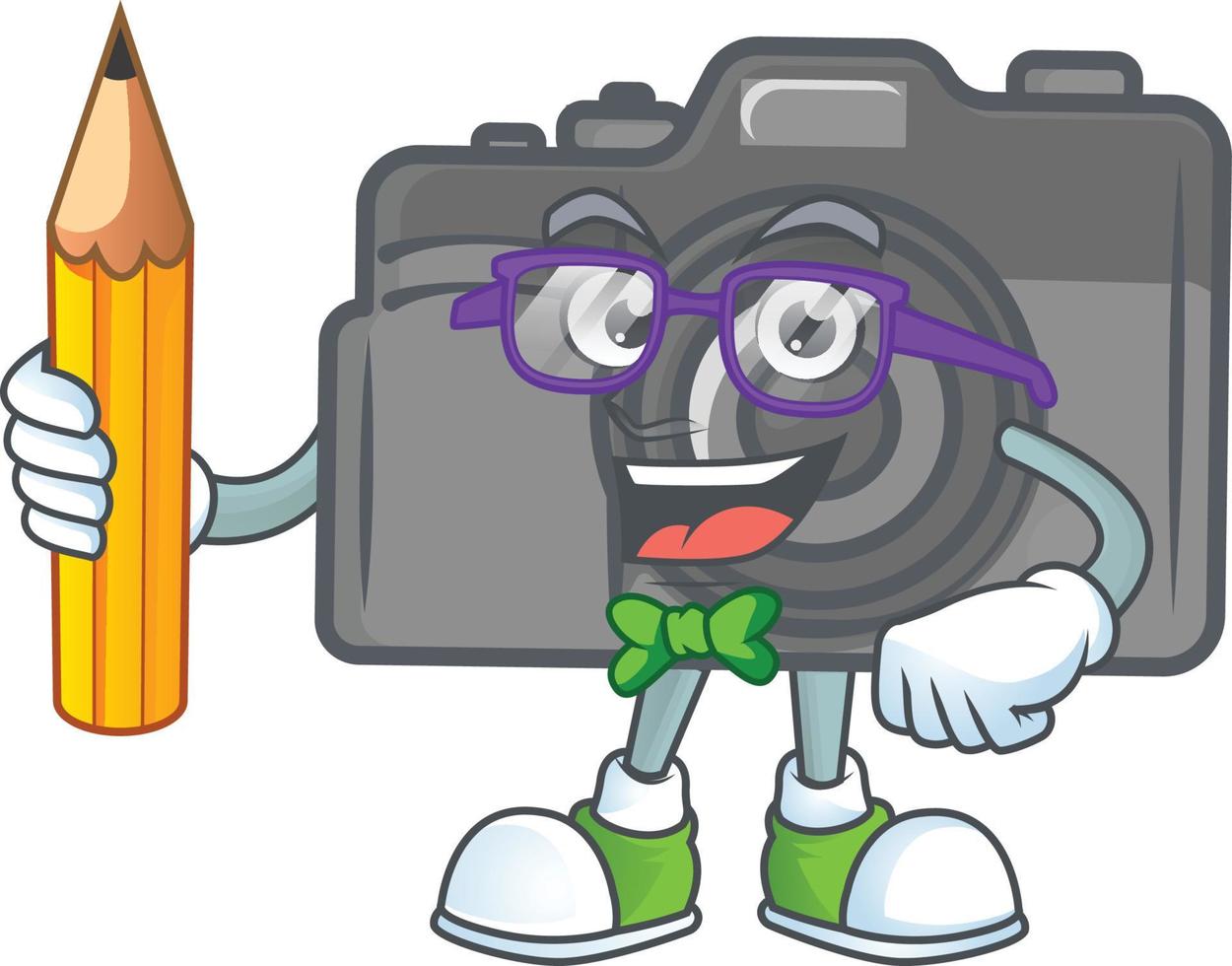 digitaal camera mascotte icoon ontwerp vector